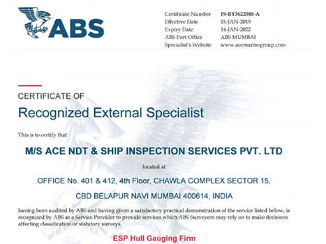 ABS Certificate